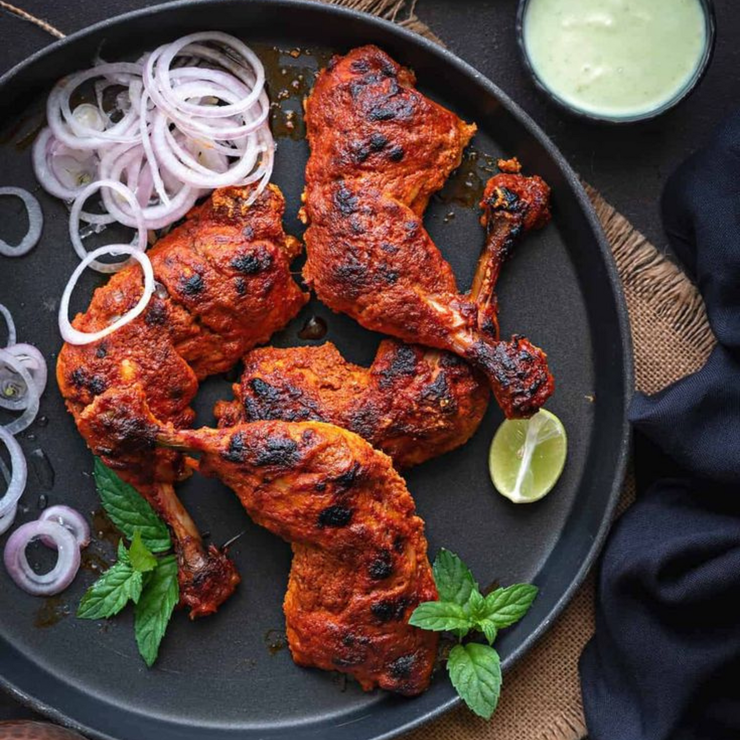 Grilled Chicken with Potatoes