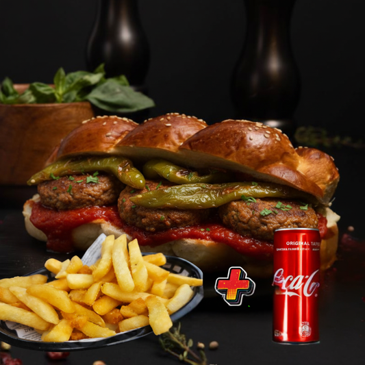 Fish Patties Challah Combo